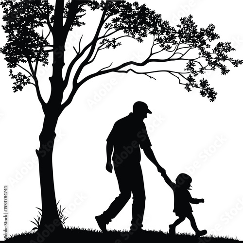 Happy fathers day greetings background social media design