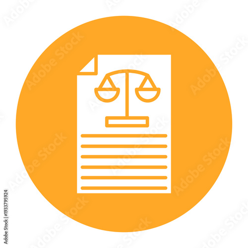 Legal Document Icon