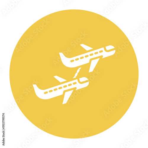Connecting Flight Icon