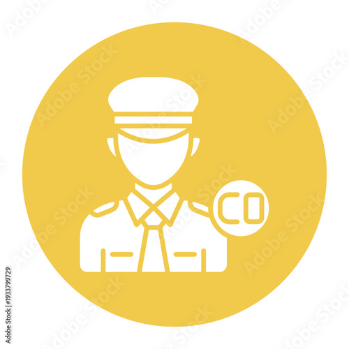 Male Co Pilot Icon