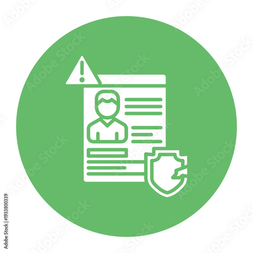 Personal Data Breach Icon