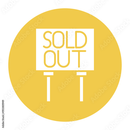 Sold Out Icon