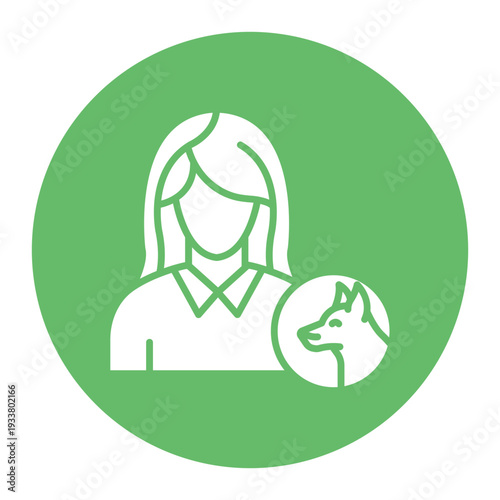 Animal Handler Female Icon