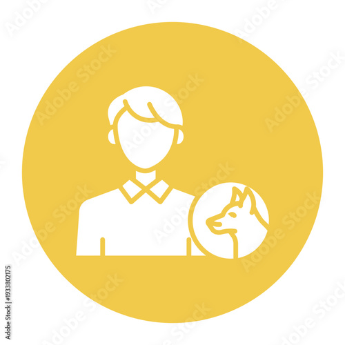 Animal Handler Male Icon