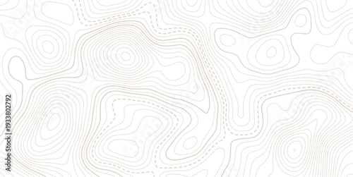 Topographic gold luxury map background. Geographic abstract pattern.The stylized height of the topographic map contour in lines and contours isolated on transparent.