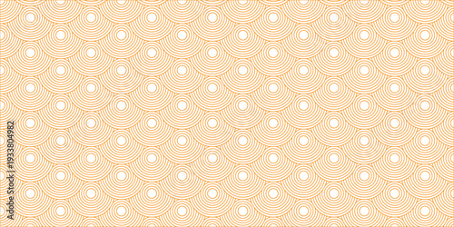 Modern abstract colorful circle line pattern background. Seamless design for banner and wave overlapping geometric wallpaper design.