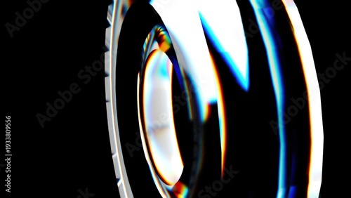 Circle glass element