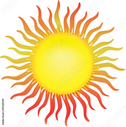 3d sinning Sun Art DESIGN 3409.eps