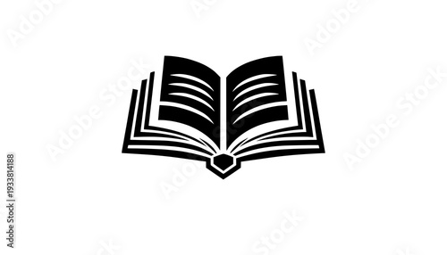 open book with bookmark