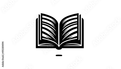 open book with a bookmark