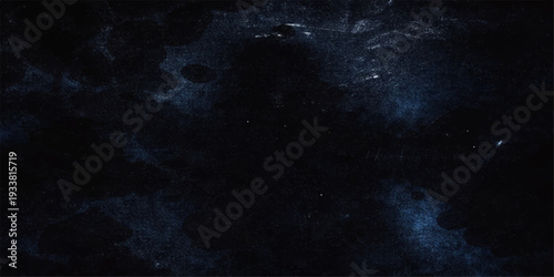 Dark Abyss: A captivating view of the abyss, painted in shades of dark blue and black, the picture evokes a sense of deep mystery and the unseen