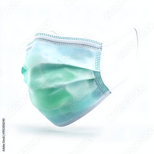  Face Mask (Colorful / White Background)
