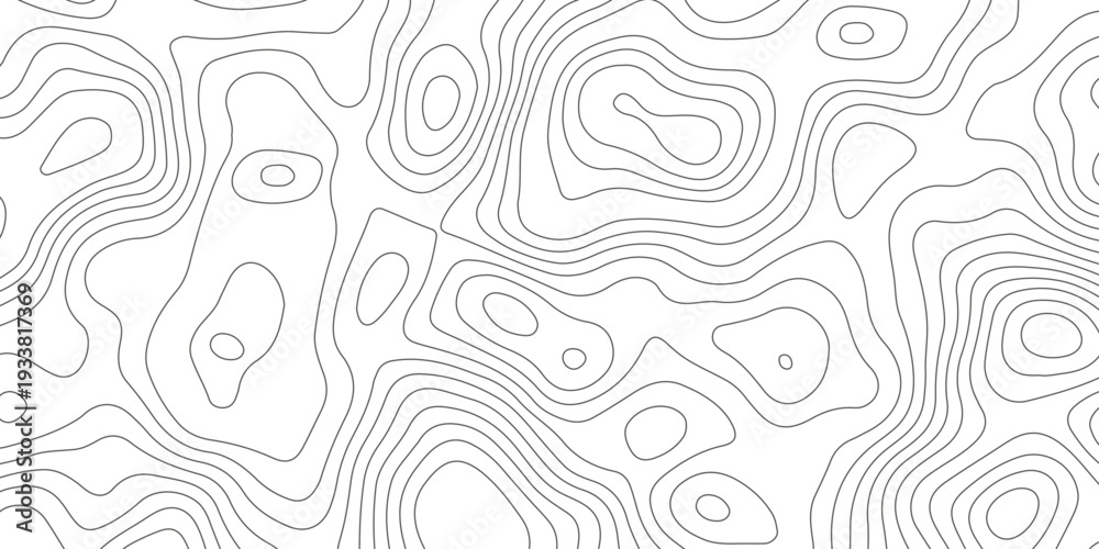 Fototapeta premium Topographic map background with geographic grid for hiking and mountain sport. luxury topographic wavy pattern and geographic grid map design. paper texture Imitation of a geographical map shades.