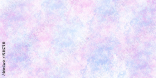 Colorful paper textured ink effect grungy wet pastel illustration for design. colorful abstract watercolor background. Smooth vibrant light pink, purple shades and blue watercolor paper textured.