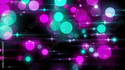 Particles with light sparks