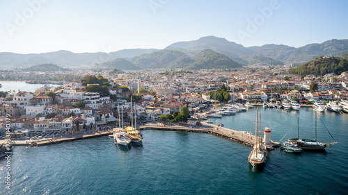 Wallpaper Mural boats in the harbor Torontodigital.ca