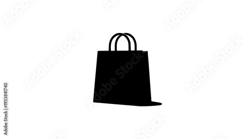black paper bag