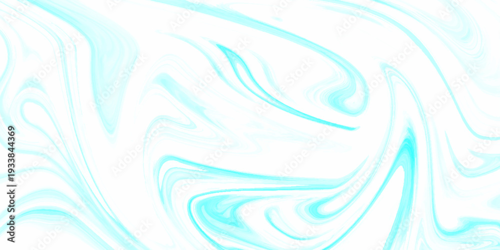 Fototapeta premium Abstract background of light blue liquid marble surface liner design. marble liquid ink texture. ink backdrop with wavy pattern. liquify swirl blue colour art. 