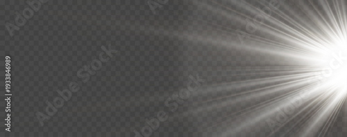 png summer sunlight overlay transparent bright glowing sun flare burst circle radiant rays optical shine blue sky background design