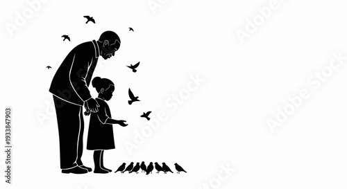 Line art drawing of spiritual lotus hands emerging from delicate petals. Elegant spiritual lotus hands illustrate balance, tranquility, embodying spiritual growth.