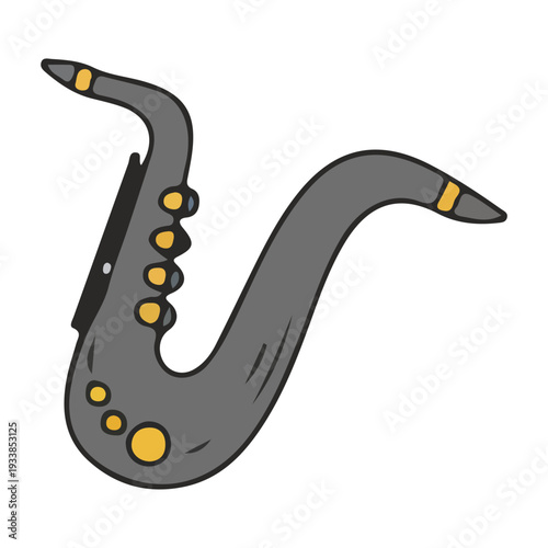 Saxophone Illustration