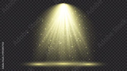 Lighting with spotlight illumination effects