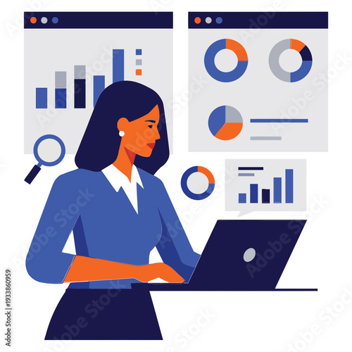 Social Media Marketing illustrations