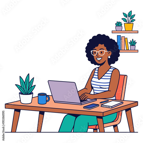 Social Media Marketing illustration