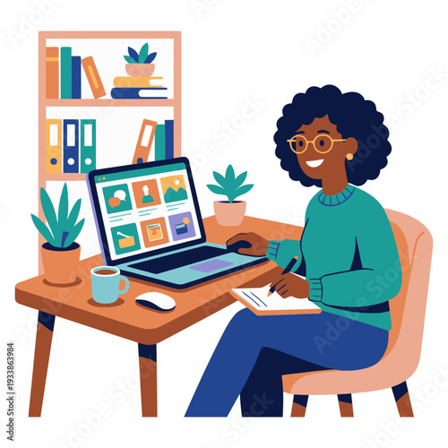 Social Media Marketing illustration