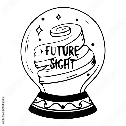 Crystal Ball Future Sight Icon