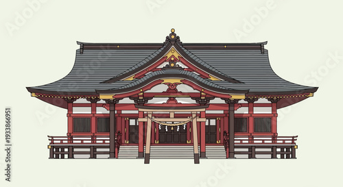 Traditional Japanese Shrine Architecture