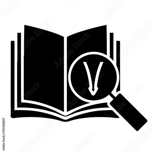 Financial losses vector icon. Revenue decline Illustration sign. Market decline symbol. Economic decline logo.