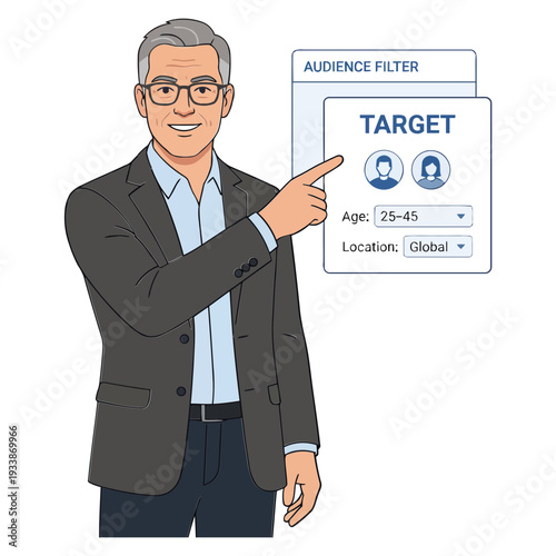 
Social Media Marketing illustrations