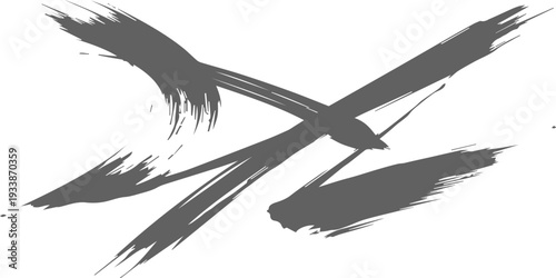 Set of black bird silhouettes and vector illustrations featuring an eagle and hawk in flight with wings spread as a wild nature symbol for tattoo art and wildlife design