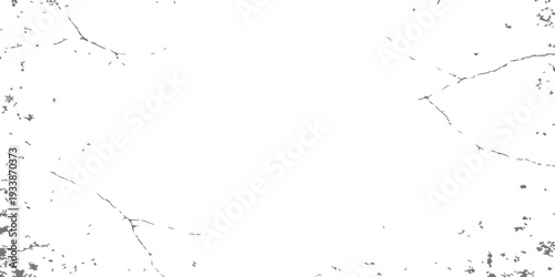 A black ink splat creates an abstract grunge texture with watercolor paint stains and a liquid splatter pattern on a dirty vector illustration background