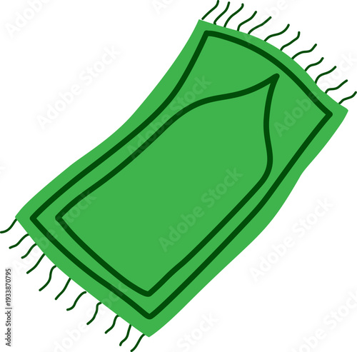 Islamic Prayer Mat Sajadah Icon