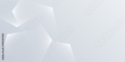 Elegant abstract gray design with layered angular elements.