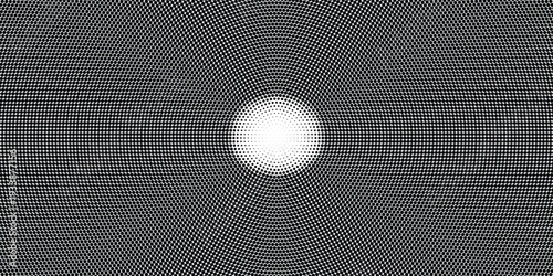 Halftone twisted grunge pattern design