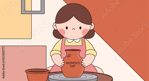 International Womens Day Pottery Celebration for Female Empowerment