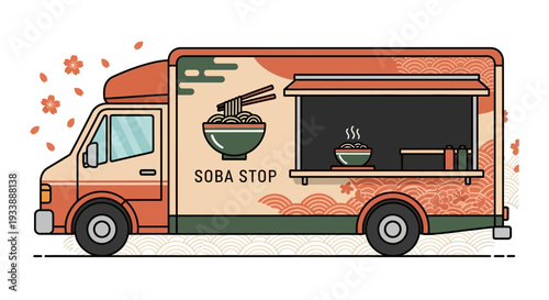 Soba Stop Food Truck - Japanese Noodle Delivery