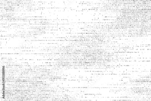 Black white glitch background with horizontal distortion lines digital interference texture random pixel noise abstract static pattern chaotic technology inspired monochrome backdrop
