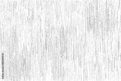 Abstract vertical line texture with dotted stripes, black white monochrome pattern, distressed grunge background, linear noise effect, modern minimal graphic surface, high contrast striped backdrop