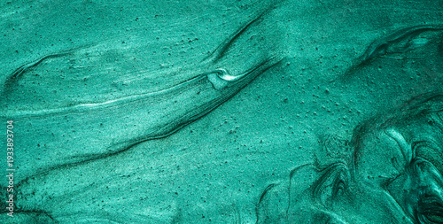 Beautiful Glossy Acrylic Waves with Ample Copy Space