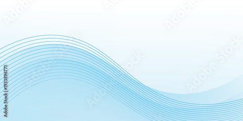 Abstract white and blue curved ray background with a futuristic hi technology lighting effect sparkle