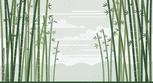 Bamboo Forest Landscape