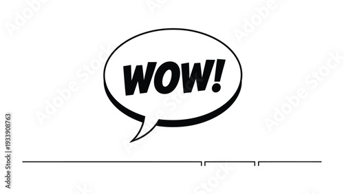 Speech Bubble Illustration