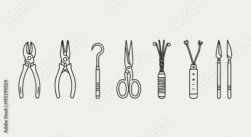 Jewelry Making Tools and Crafting Instruments.
