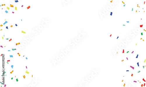 multicolour confetti explosion party celebration carnival surprise holiday joy event background paper