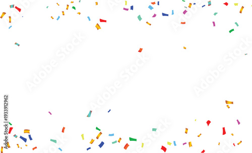 birthday holiday confetti multicolour party celebration festival surprise event background paper scattered