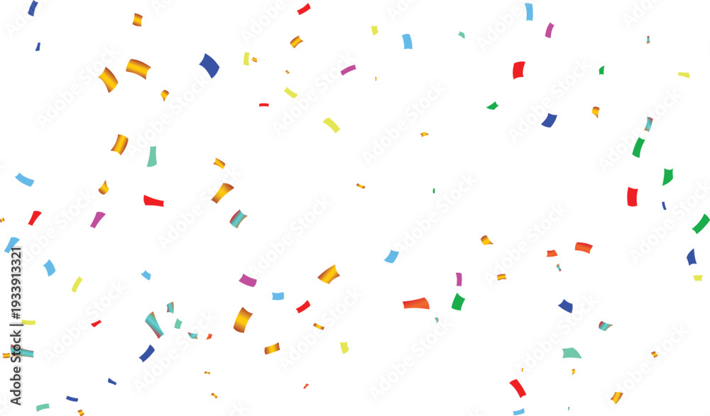 Αυτοκόλλητο surprise holiday confetti multicolour party celebration festival birthday event